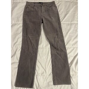 Talbots Corduroy Grey Heritage Pants Size 8 P001